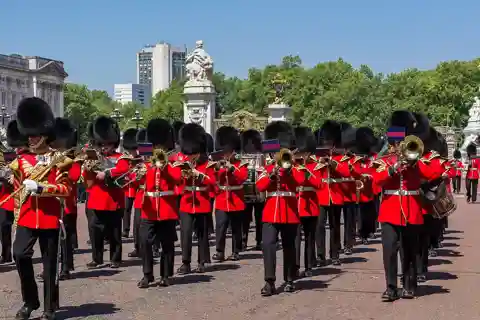 Londres : Visite à pied de la relève de la garde