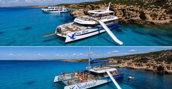 Comino: Blue Lagoon, Crystal Lagoon, and Seacaves Tour