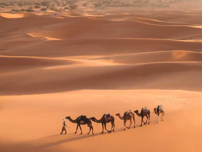 De Marrakech: Excursão de 3 dias a Merzouga e ao Deserto do Saara