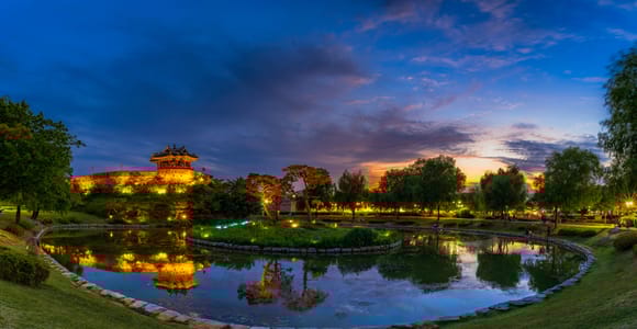 Von Seoul aus: Abendtour zur UNESCO-Festung Suwon Hwaseong