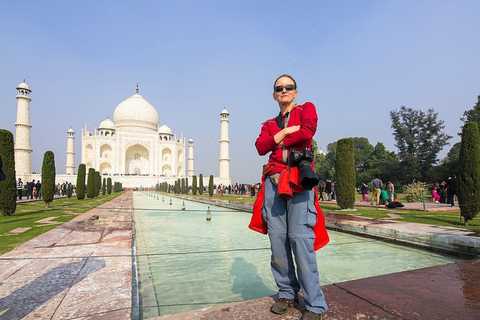 Von Jaipur aus: 2 Tage Taj Mahal & Neu Delhi Tour