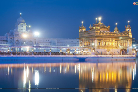 From Delhi: 2-Day Amritsar Golden Temple & Wagah Border TourIncluding By Train