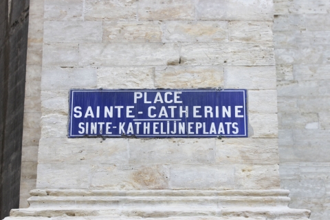 Bruxelles : visite interactive autoguidée de la place Sainte-Catherine