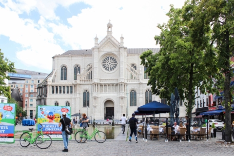 Brussels: Self-Guided Interactive Place Saint Catherine Tour