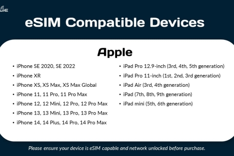 VS, Canada en Mexico: 30 dagen data-eSim 0,5 GB tot 10 GB per dagVS, Canada en Mexico Gegevens eSim: 8 GB - 15 DAGEN
