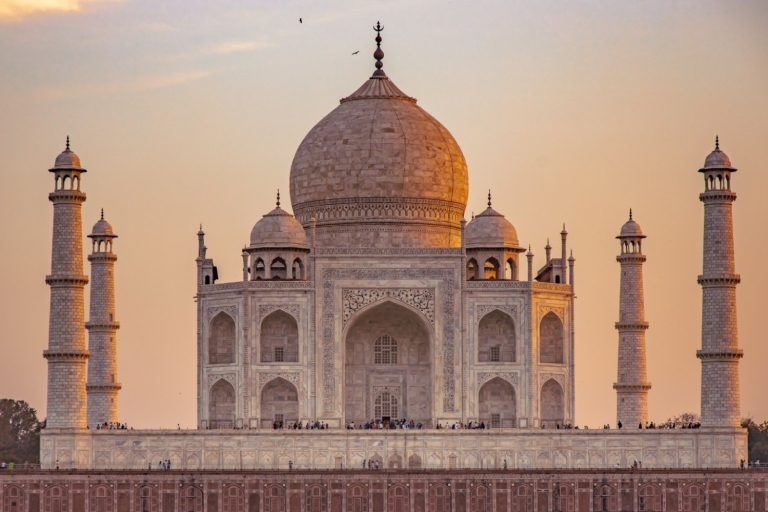 Excursión de un día por Agra con amanecer y atardecer en el Taj MahalExcursión en coche con conductor