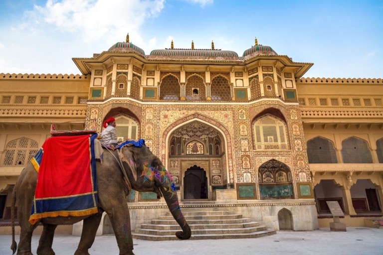 Całodniowa prywatna wycieczka po mieście Jaipur: z przewodnikiemPrywatna całodniowa wycieczka po mieście z przewodnikiem i biletami wstępu