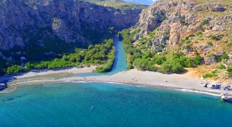 De Rethymno, excursión de un día a Preveli Palm Beach-Kourtaliotiko - Hizvo