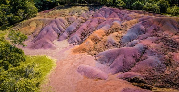 Chamarel: 7 Coloured Earth Geopark Entrance Ticket