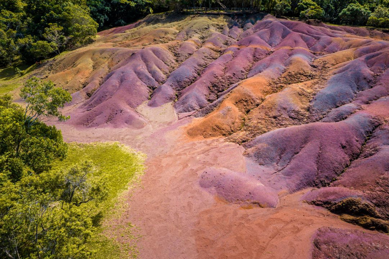 Chamarel: Eintrittskarte zum Geopark Siebenfarbige Erde