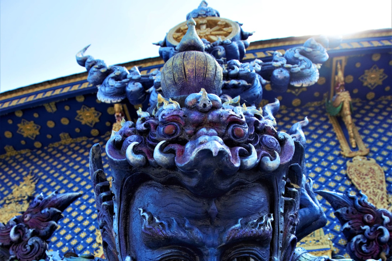 From Chiang Mai: Chiang Rai's White, Blue & Red Temples Tour