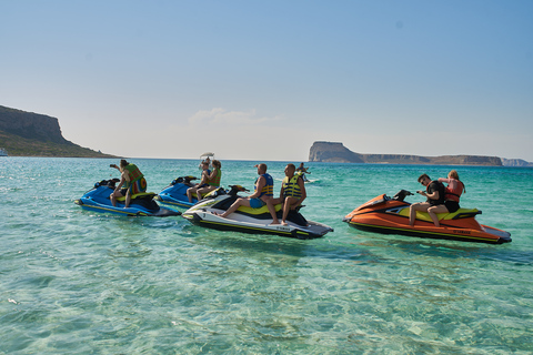 Falasarna: Jetskisafari naar het strand van Balos