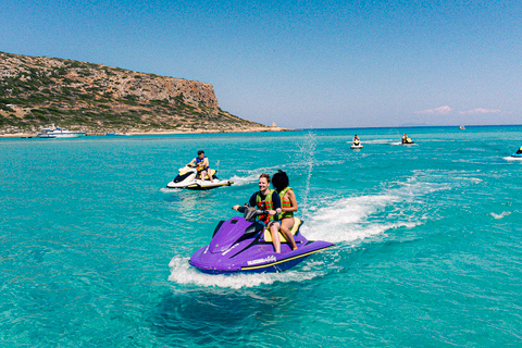 Falasarna: Jetskisafari naar het strand van Balos