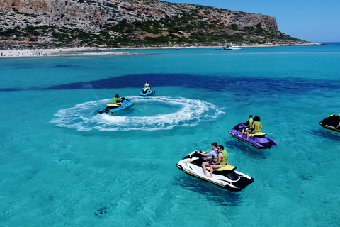 Falasarna: Jetskisafari naar het strand van Balos