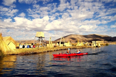 Puno: Kajakken op het TiticacameerKajakken op het Titicacameer