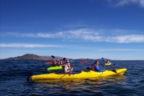 Puno: Spływ kajakowy po jeziorze TiticacaSpływy kajakowe nad jeziorem Titicaca