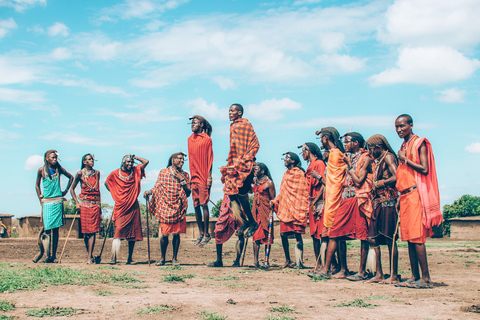 Culturele dagtocht naar het Maasai-dorp