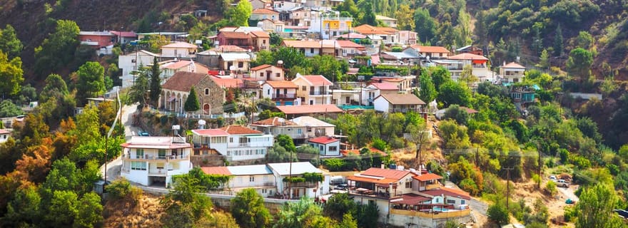 De Pafos: Viagem Guiada de um Dia às Montanhas e Vilas de Troodos
