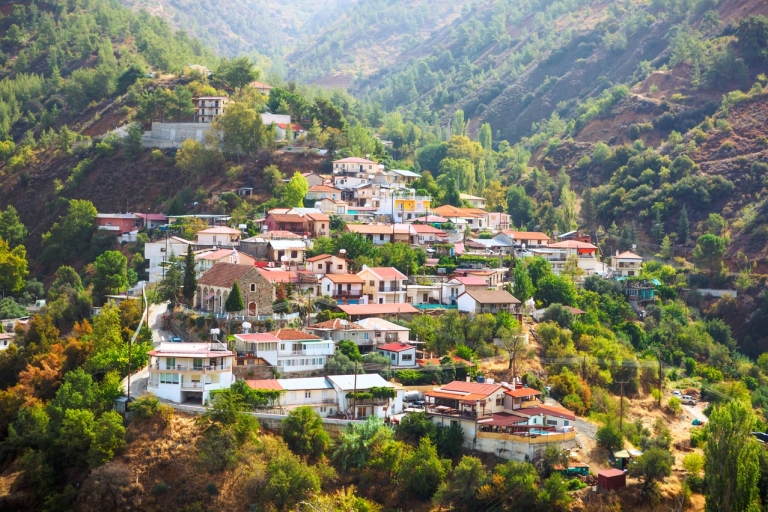 From Paphos: 100% Cyprus - Troodos mountains and villages 100% Cyprus - Troodos mountains and villages from Paphos