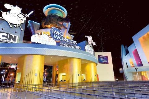 Dubaj: Bilet IMG Worlds of Adventure z transferem hotelowymIMG Worlds of Adventure z darmowymi transferami udostępniania