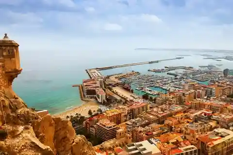 Alicante : visite privée du château de Santa Bárbara