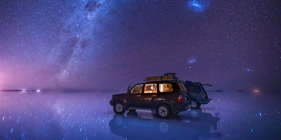 Uyuni Salt Flats + Sonnenuntergang und Nacht der Sterne - Hizvo