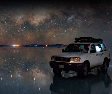 Uyuni: Sunset + Night of Stars in Uyuni Salt Flats | Private