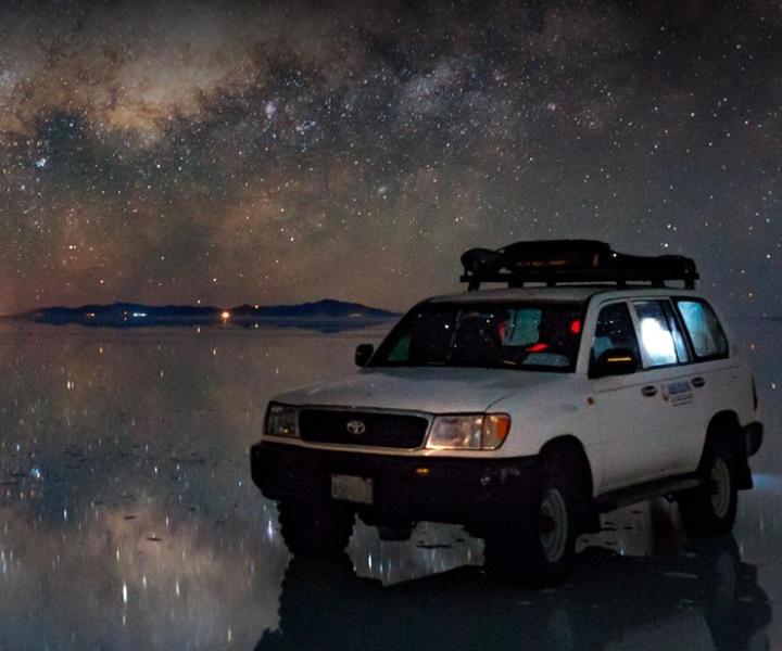 Salines d'Uyuni + coucher de soleil et nuit d'étoiles | Privé