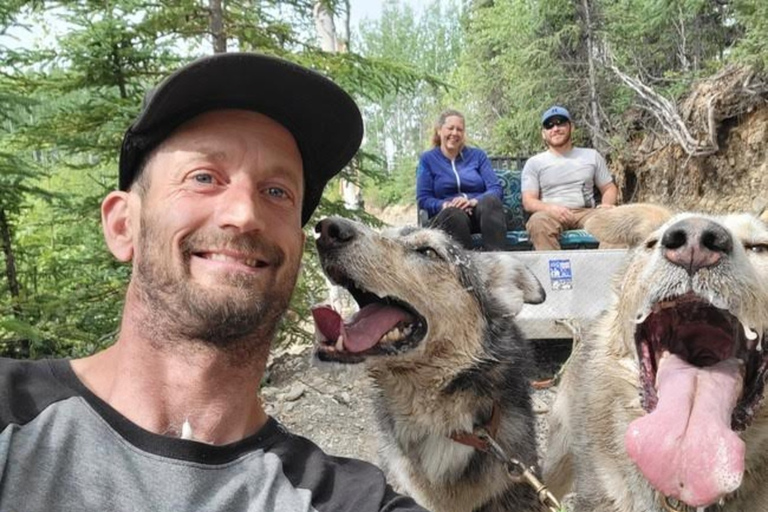 Palmer: "Dogs and Glaciers" Rodelen en Helikoptertour