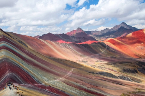Cusco: Wycieczka Rainbow Mountain i Red Valley Cały dzień