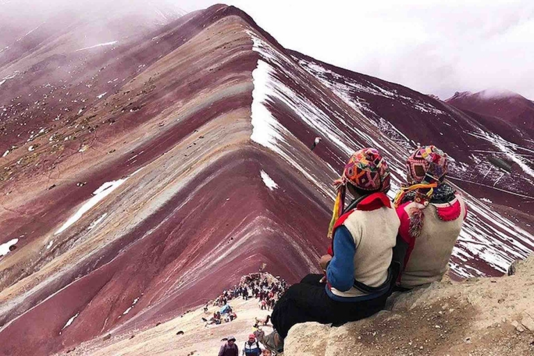 Cusco : Excursion à la montagne de l'arc-en-ciel et à la vallée rouge (journée complète)