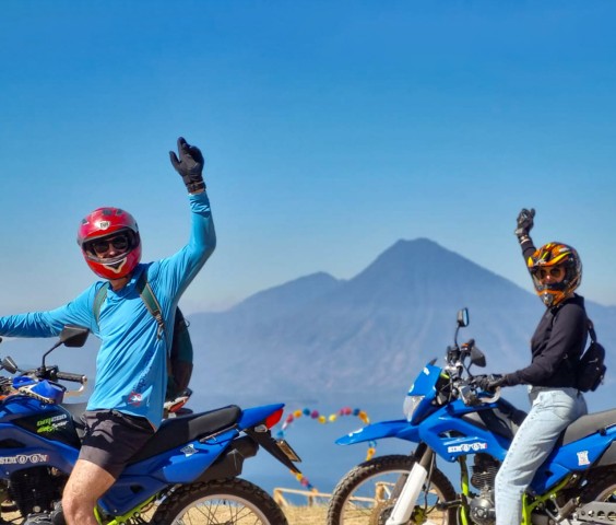 Visit Lake Atitlán Motorcycle Adventure in Santiago Atitlán