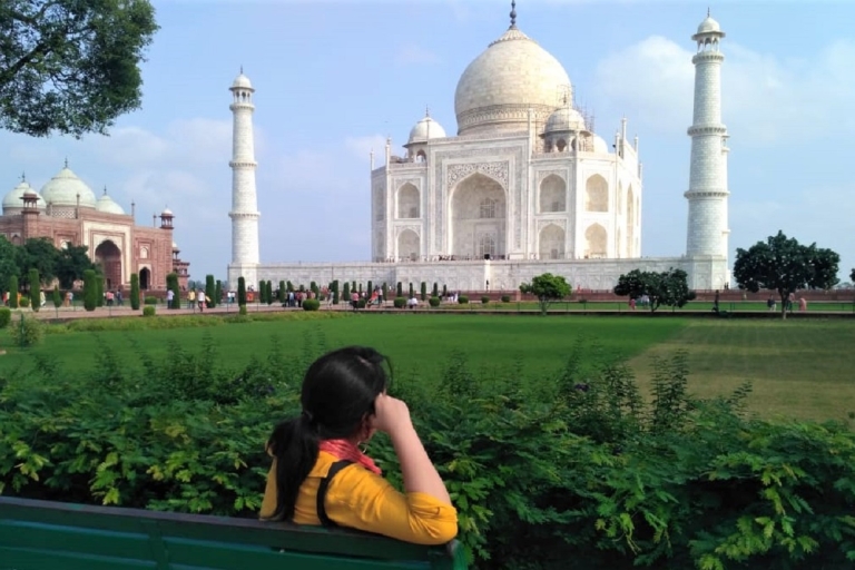 Taj Mahal Sunrise Tour From Delhi Car + Guide