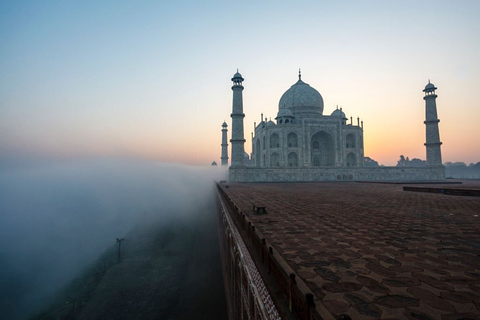 Sunrise Taj Mahal-dagtrip met transfer vanuit Delhi