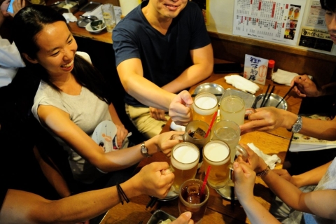 Tokio: Shinjuku-drankjes en nachtleventour met neonnachten