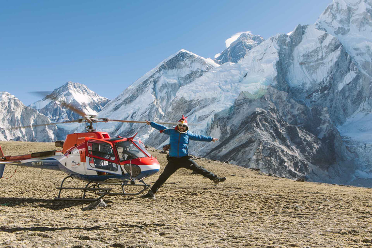 Excursion d'une journée en hélicoptère à l'Everest