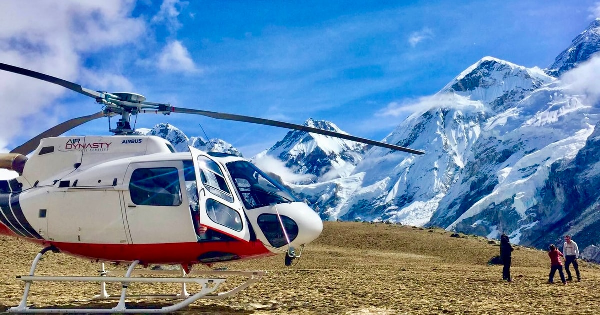 Desde Katmand Excursi N De Ida Y Vuelta En Helic Ptero Al Campamento