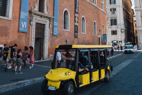 Rome: Express Golf Cart Tour met lokale gidsRome: Express-golfkartour met lokale gids