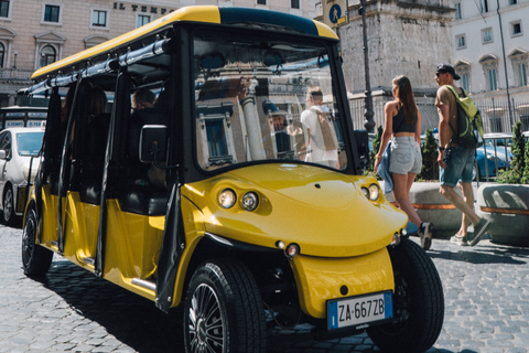 Roma: Excursión exprés en carrito de golf con guía local