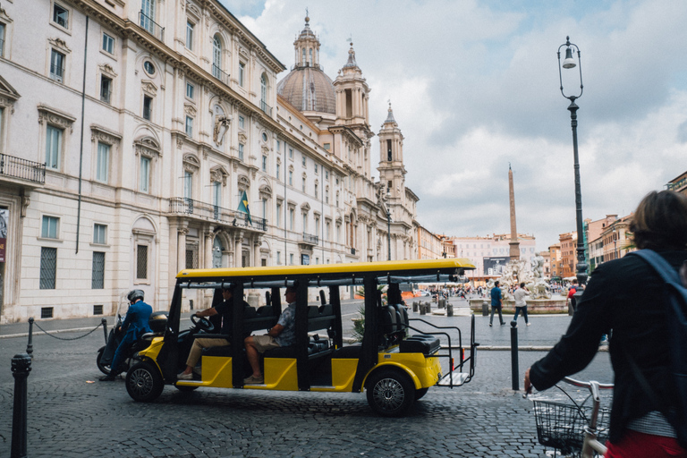 Rome: Express Golf Cart Tour with Local Guide