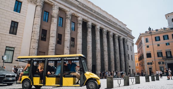 Rome: City Highlights Golf Cart Tour with Local Guide