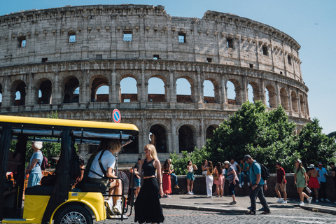 Rome : Visite express en voiturette de golf avec guide local