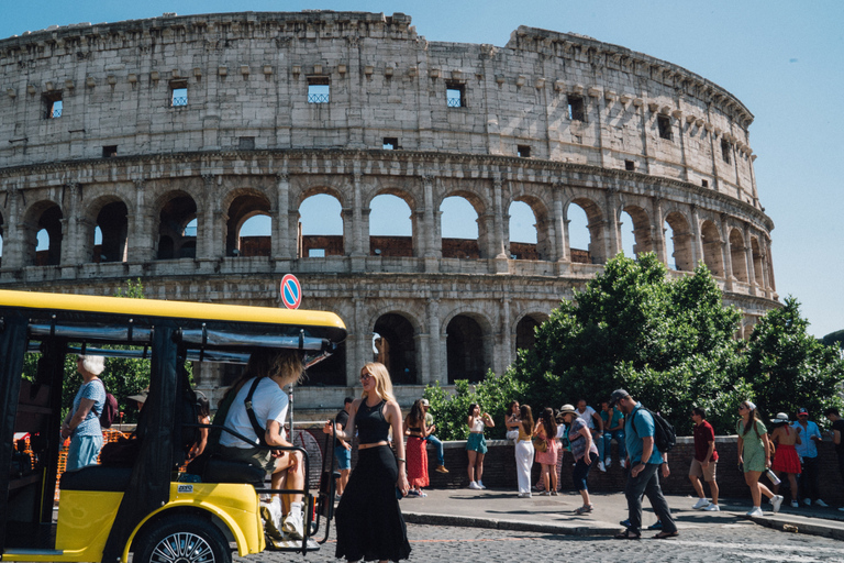 Rome: Express Golf Cart Tour met lokale gidsRome: Express-golfkartour met lokale gids