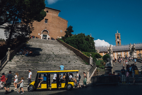 Roma: Tour espresso in golf cart con guida localeRoma: tour espresso in golf cart con guida locale