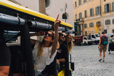 Roma: City Highlights Tour em um carrinho de golfe elétrico