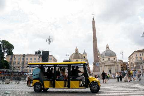 Roma: Tour della città in Golf Cart Elettrico