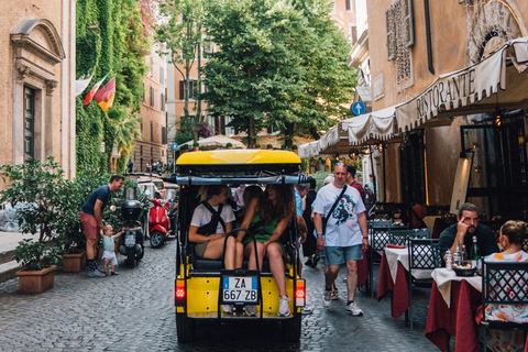 Roma: City Highlights Tour em um carrinho de golfe elétrico