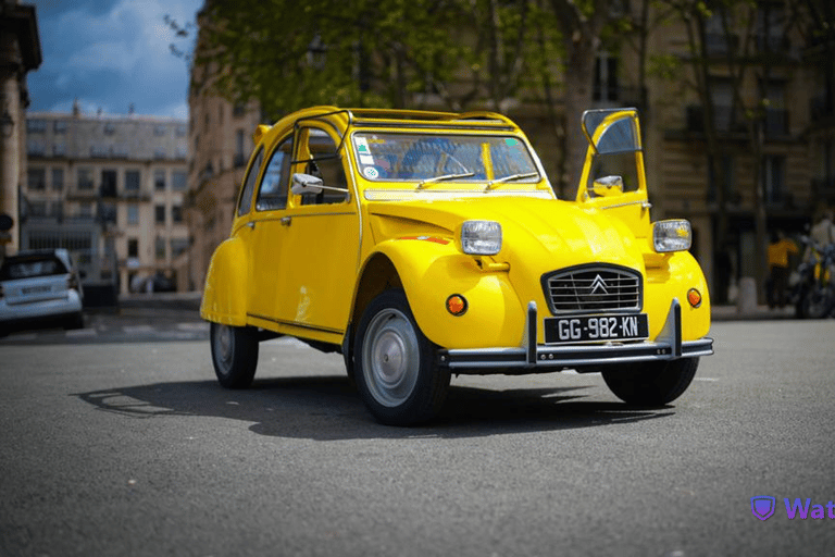 Paryż: Odkryj Paryż 2CV