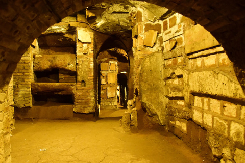 Rome: Appian Way Golf Cart Tour with Roman Catacombs Entry