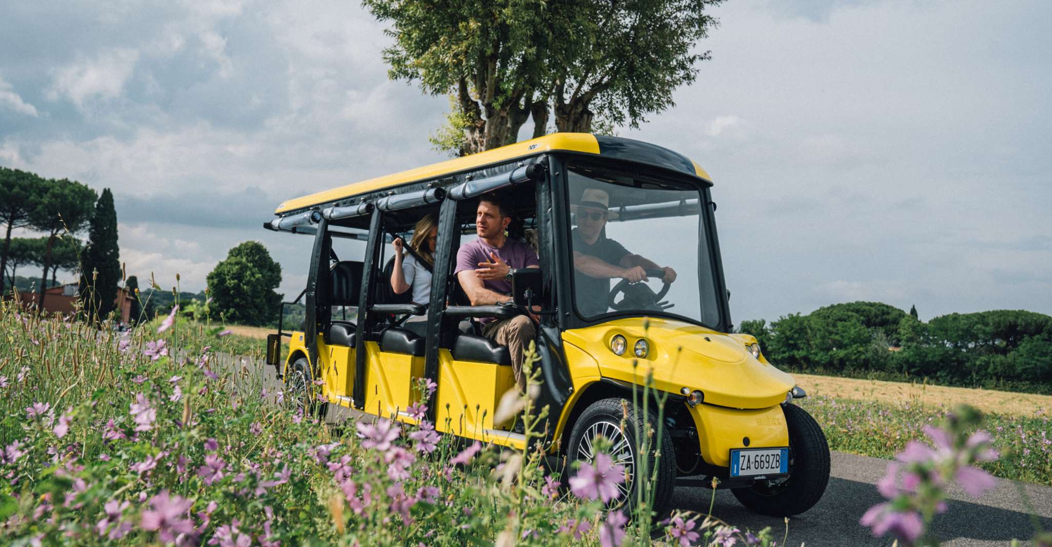 Rome, Appian Way Golf Cart Tour with Roman Catacombs Entry - Housity